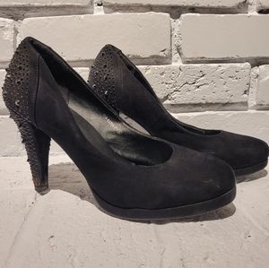 Black Spiky Shoes